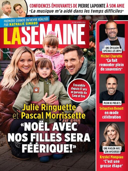 Title details for La Semaine by TVA Publications Inc. - Available